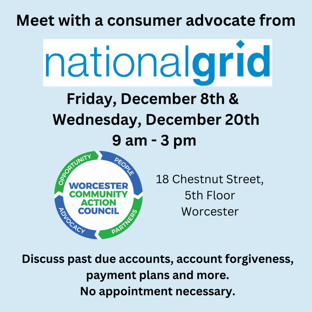 Home Heating Cost Relief Program Worcester Community Action Council